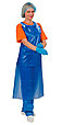 Фартук ПВХ "ЩИТ-1" облегченный синий КЩС до 50&#37;, толщина 0,15 мм, р.86 см х140 см (ФАР001), фото 2