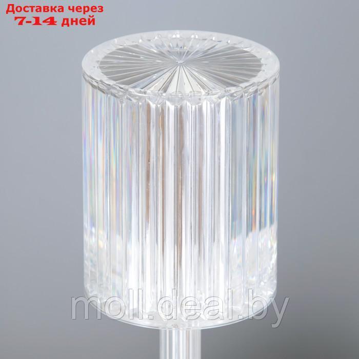 Настольная лампа с ПДУ "Джус" LED 16 цветов USB 8,5x8,5x25 см - фото 10 - id-p198327537