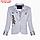 Пиджак для девочки Emporio Armani, серый меланж, 134-140 см (38), фото 8
