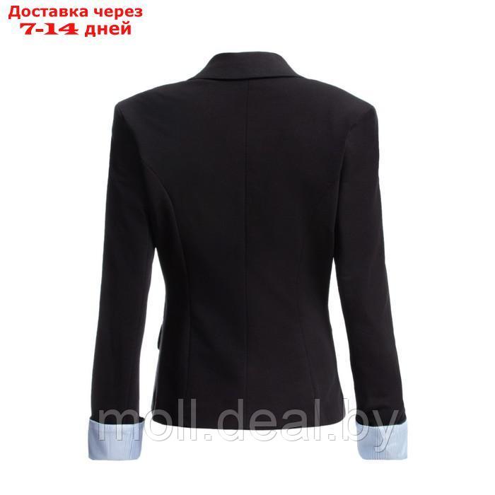 Пиджак для девочки, цвет чёрный, размер 38 (134-140 см) - фото 9 - id-p198322637