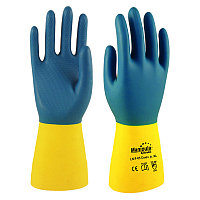 Перчатки СОЮЗ CG-971 аналог Неолат (неопрен+латекс, хл. слой, толщ.0,7мм, дл.320мм) (x12x120)