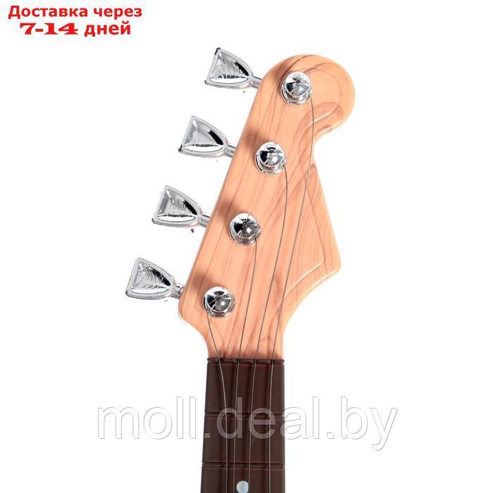Игрушка музыкальная "Гитара рокер", звуковые эффекты, цвет синий - фото 4 - id-p198321472