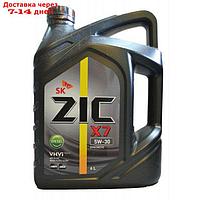 Масло моторное ZIC X7 DIESEL 5W-30, 6 л