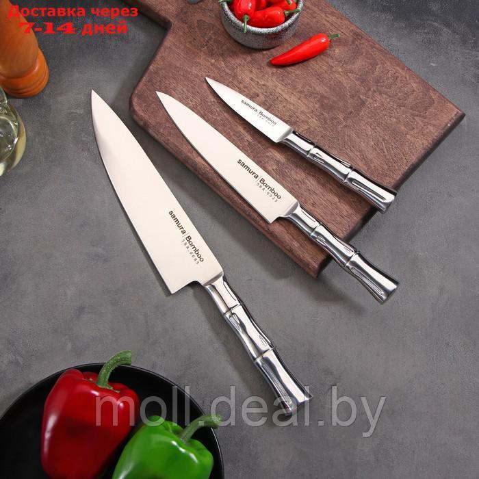 Набор "Samura BAMBOO" из 3 кухонных ножей, стальная рукоять