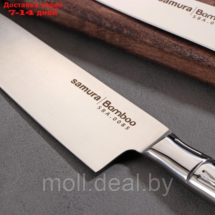 Набор "Samura BAMBOO" из 3 кухонных ножей, стальная рукоять - фото 2 - id-p198326685