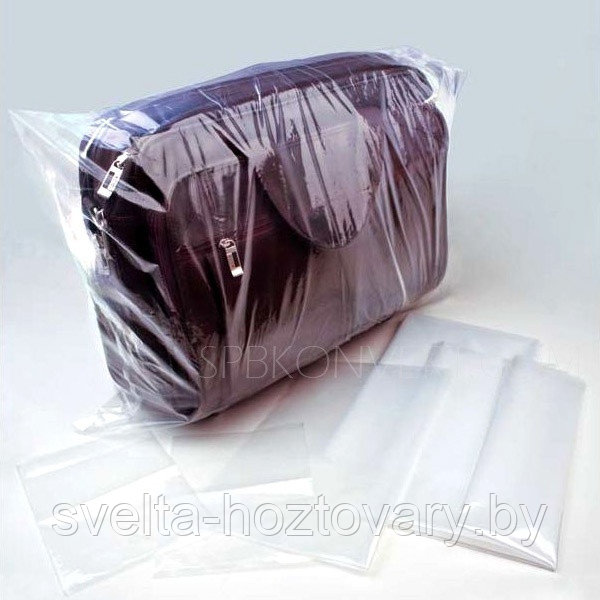 Пакет ПВД полиэтиленовый упаковочный 870*1400мм/45мкм - фото 2 - id-p198371547