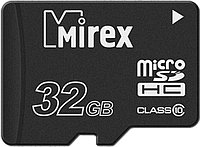 Карта памяти Mirex microSDHC (Class 10) 32GB (13612-MC10SD32)