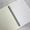 Блокнот для записей "Авокадо" в клетку с картонной обложкой (А5, спираль, 50 листов, 90гр/м2), дизайн "Эмоции", фото 5