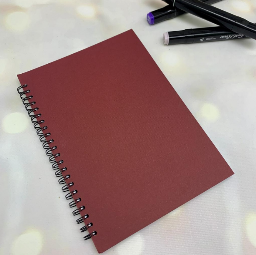 Скетчбук блокнот "Sketchbook" с плотными листами для рисования (А5, бумага в клетку, спираль, 40 листов), - фото 7 - id-p198377725