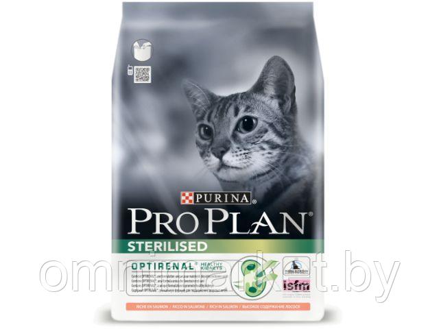 Корм для для кастрир. котов и стерилиз. кошек сухой с лососем 10 кг Sterilised Purina Pro Plan