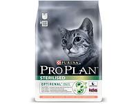 Корм для для кастрир. котов и стерилиз. кошек сухой с лососем 10 кг Sterilised Purina Pro Plan