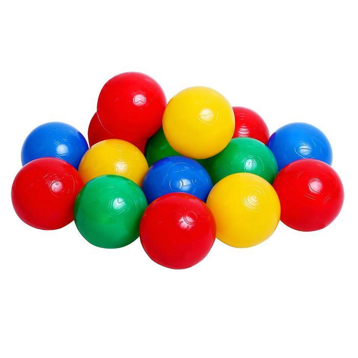 Шарики для сухого бассейна с рисунком, диаметр шара 7,5 см, набор 500 штук, цвет разноцветный - фото 8 - id-p198399635