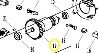 Якорь ротор для CS1965L WORTEX 09-190-19