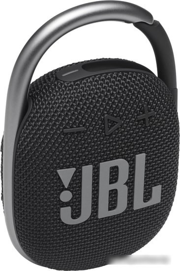 Беспроводная колонка JBL Clip 4 (черный) - фото 1 - id-p198410475