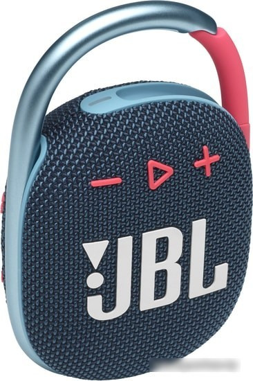 Беспроводная колонка JBL Clip 4 (темно-синий/розовый) - фото 1 - id-p198410555