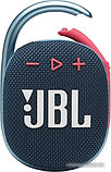 Беспроводная колонка JBL Clip 4 (темно-синий/розовый), фото 2