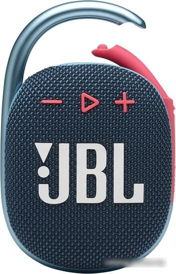 Беспроводная колонка JBL Clip 4 (темно-синий/розовый) - фото 2 - id-p198410555