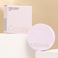 Тональный кушон Missha, SPF 50+/PA+++ 21 тон Magic Cushion Cover Lasting