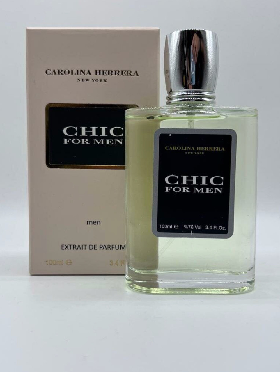 Мужская парфюмерная вода Carolina Herrera Chic for men Extrait de Parfum100ml - фото 1 - id-p198416891