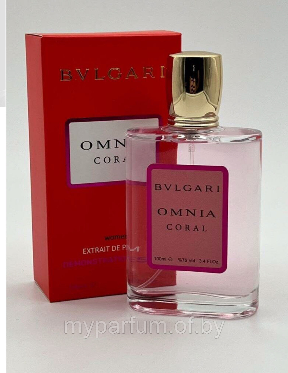Женская парфюмерная вода Bvlgari Omnia Coral Extrait de Parfum 100ml - фото 1 - id-p198420067