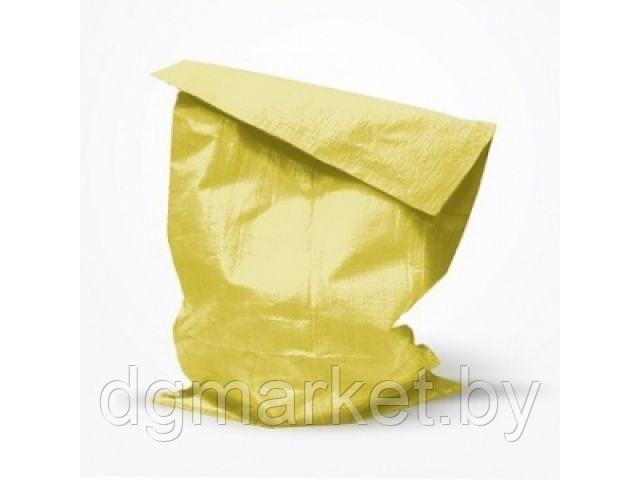 Мешок полипропилен. усиленный для мусора 70x110см (желтый) (LIHTAR)