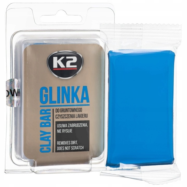 GLINKA CLAY BAR - Глина для очистки кузова | K2 | 60гр - фото 2 - id-p159801964
