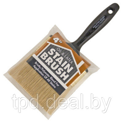 Профессиональная кисть Oil & Latex Stain Brush STAIN 4054-4 - фото 1 - id-p198432602