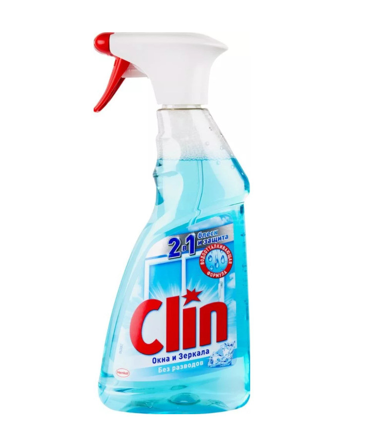 Средство для мытья окон и стекол "Clin" (Клин) , 500мл(работаем с юр лицами и ИП)