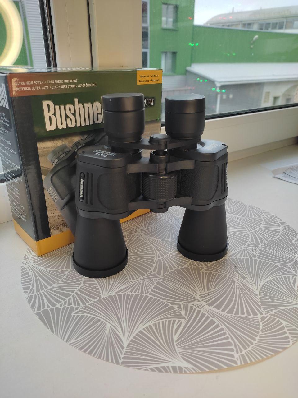 Бинокль Binoculars 70x70 Bushnell (Копия)+подарок - фото 2 - id-p198458772
