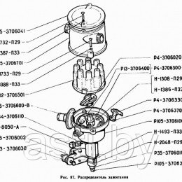 Распределитель зажигания ГАЗ-71 - фото 1 - id-p198466661