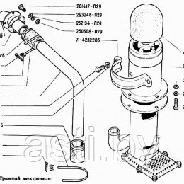 Трюмный электронасос ГАЗ-71 стр. 1 - фото 1 - id-p198466670