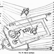 Щиток приборов ГАЗ-71 стр. 1