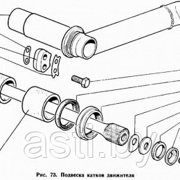 Подвеска катков движителя ГАЗ-71 стр. 2 - фото 1 - id-p198466677