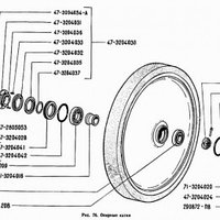 Опорные катки ГАЗ-71