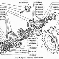 Бортовая передача и ведущие колеса ГАЗ-71