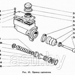 Привод сцепления ГАЗ-71 стр. 2