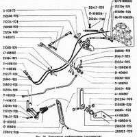 Управление карбюратором (акселератор) ГАЗ-71 стр. 1