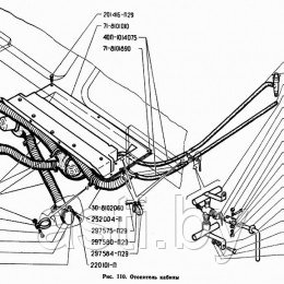 Отопитель кабины ГАЗ-71 - фото 1 - id-p198466740