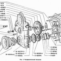 Распределительный механизм ГАЗ-71