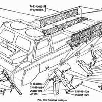 Сиденье корпуса ГАЗ-71