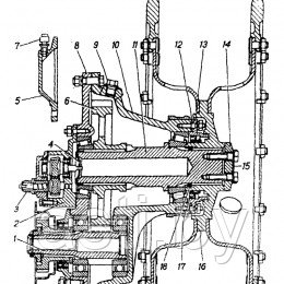 Бортовая передача ГАЗ-34039