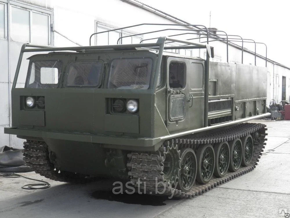 Бак правый в сборе для гусеничного тягача АТС-59Г