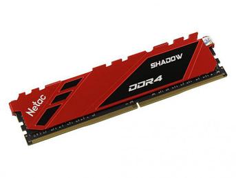 Модуль памяти Netac Shadow DDR4 DIMM 3200Mhz PC25600 CL16 - 16Gb NTSDD4P32SP-16R