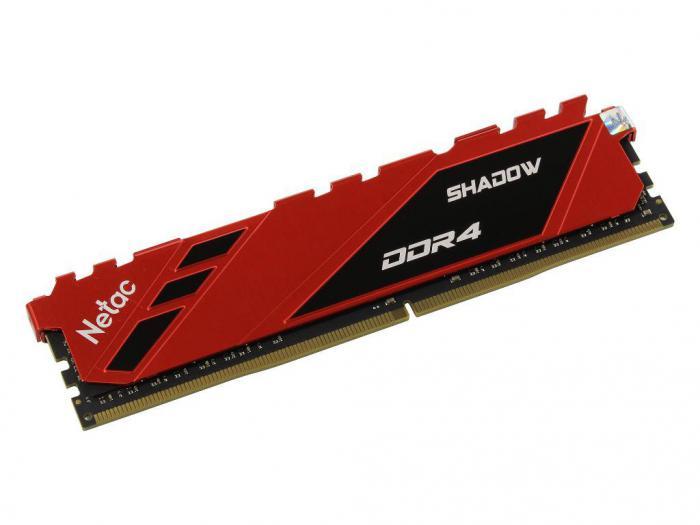 Модуль памяти Netac Shadow DDR4 DIMM 3200Mhz PC25600 CL16 - 16Gb NTSDD4P32SP-16R - фото 1 - id-p197524950