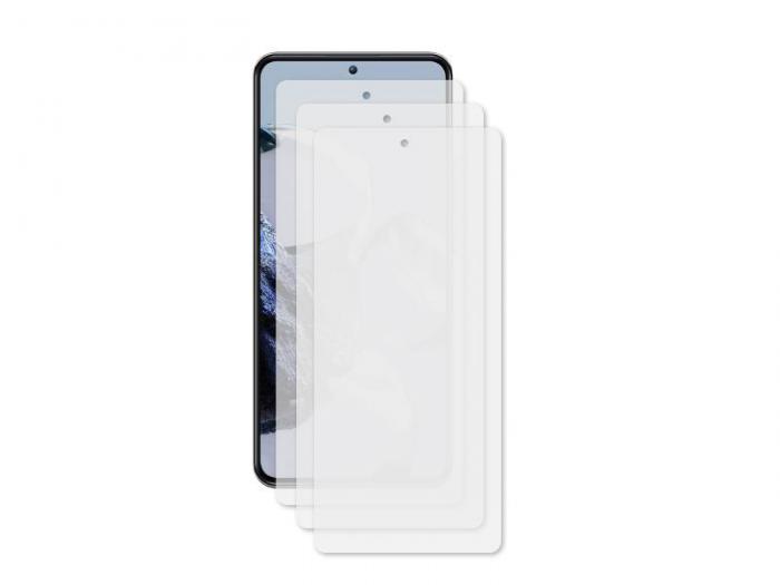 Гибридное защитное стекло Krutoff для Xiaomi 12T Pro 3шт Matte 339771 - фото 1 - id-p197921939