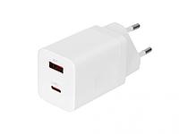 Зарядное устройство Baseus Super Si Pro Quick Charger C+U 30W EU White CCSUPP-E02