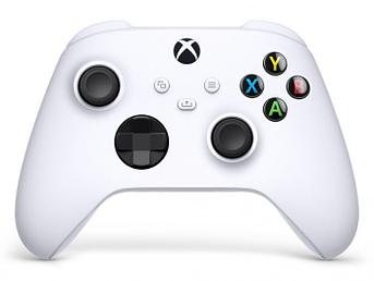 Беспроводной геймпад Microsoft Xbox Robot White QAS-00002 игровой джойстик манипулятор контроллер