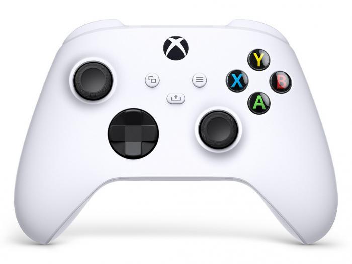 Беспроводной геймпад Microsoft Xbox Robot White QAS-00002 игровой джойстик манипулятор контроллер - фото 1 - id-p197929681