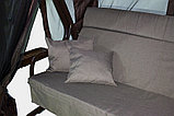 Садовые качели Мебельсад Ранго Премиум с3200 (мебельная ткань), фото 3