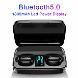 Беспроводные Bluetooth наушники EARBUDS A10-S чёрные, фото 6